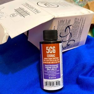 6  -2 Oz Bottles Paul Mitchell Demi-Permanent Lightest Copper Gold Brown Bundle